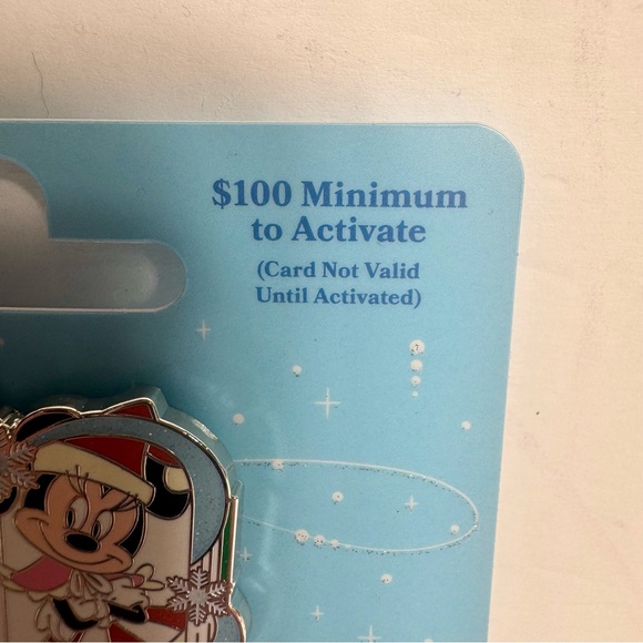 NWT. Disney Pin + Gift Card With Pin - Holiday 2023 Mickey And Minnie. LE 4000 - Picture 4 of 10